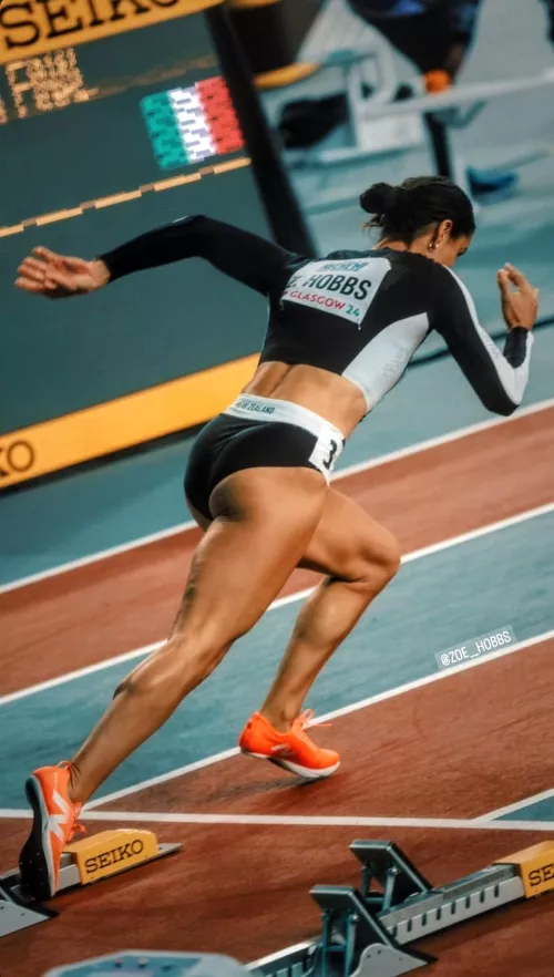Zoe Hobbs - New Zealand Sprinter