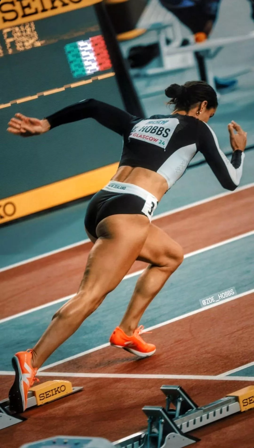 Zoe Hobbs - New Zealand Sprinter