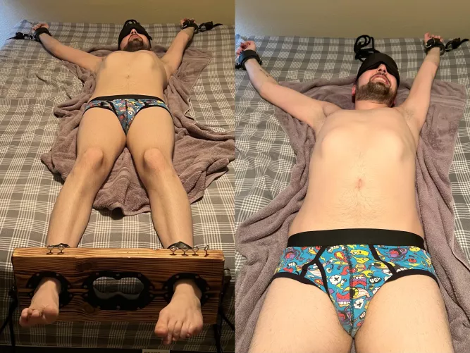 [23] Tied up & waiting for Master's punishment 🔒