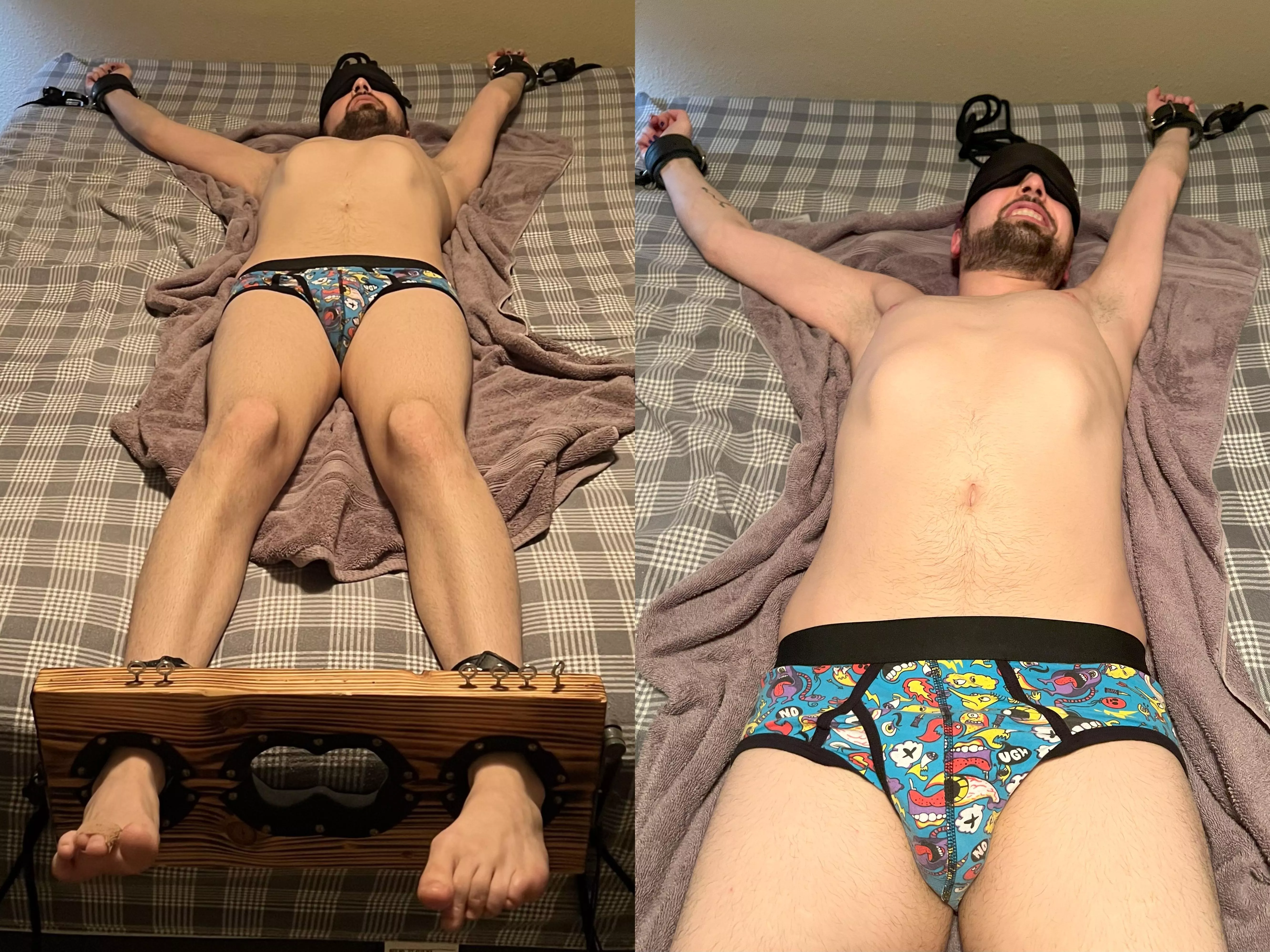 [23] Tied up & waiting for Master's punishment 🔒