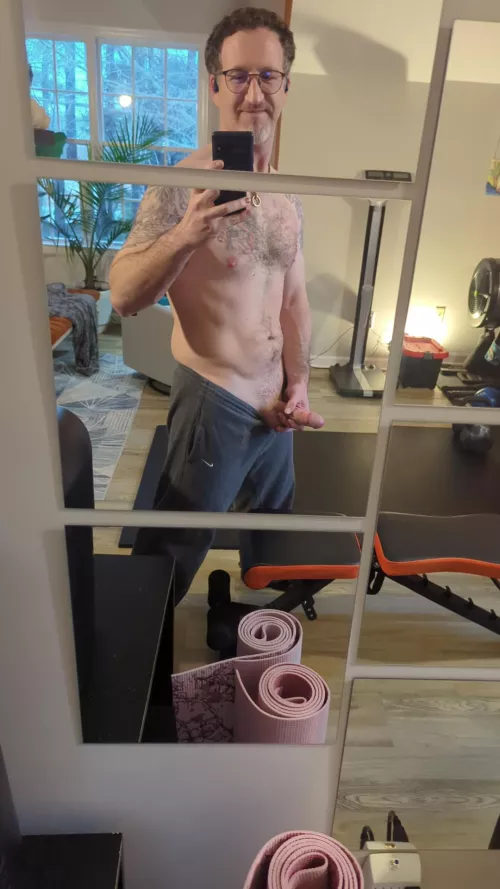 [41] what do you like to do between sets? 