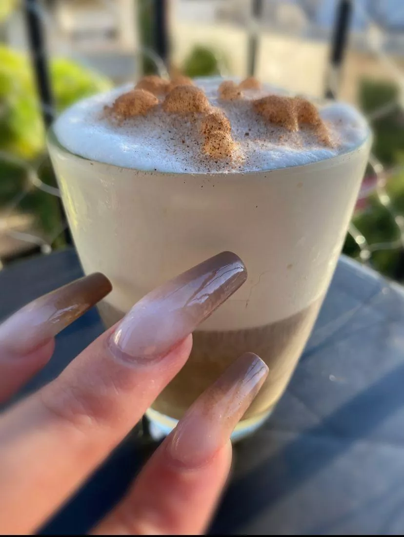 a beautiful Sunday to drink coffee