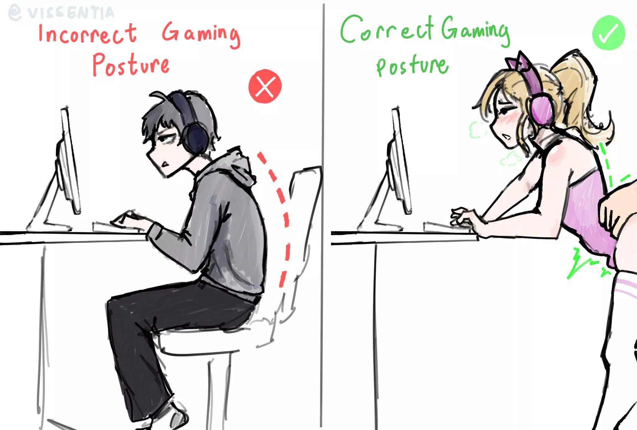 Another way to correct posture~