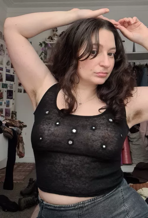 Are you licking my nipples or pits first?