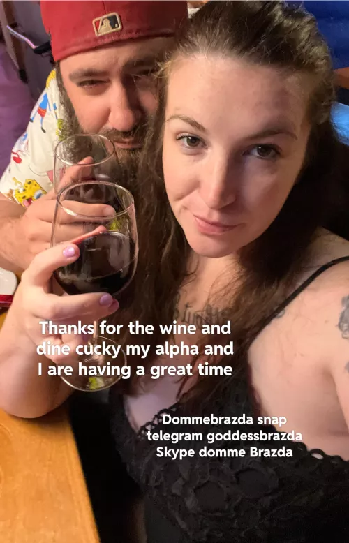 Be a good cucky and wine and dine your alphas lol