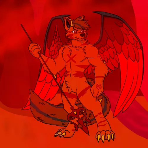 Blade the fallen angel (demon form)