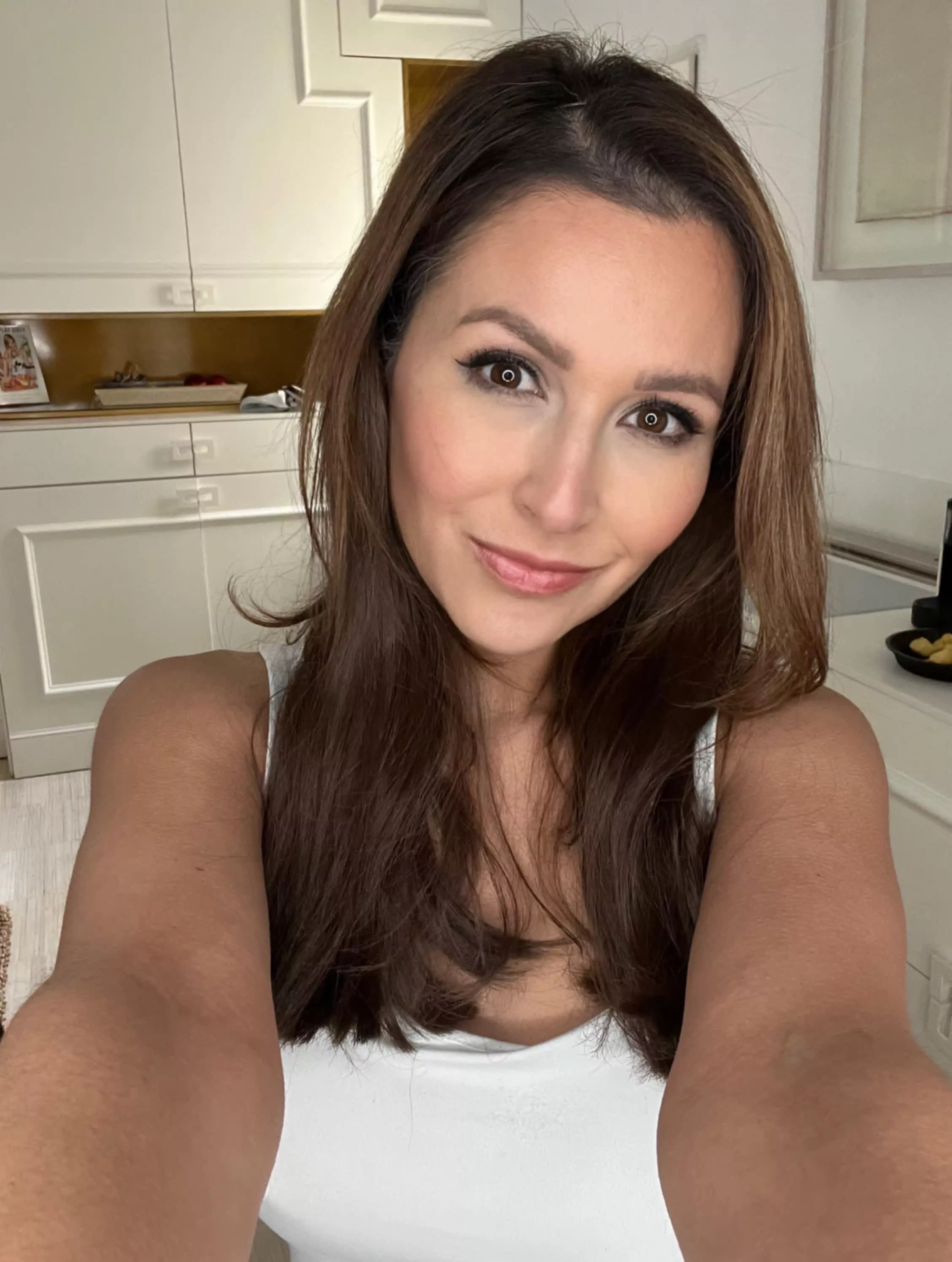Brunette yoga instructor F38