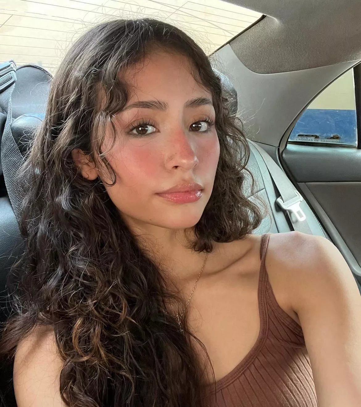 Car selfie