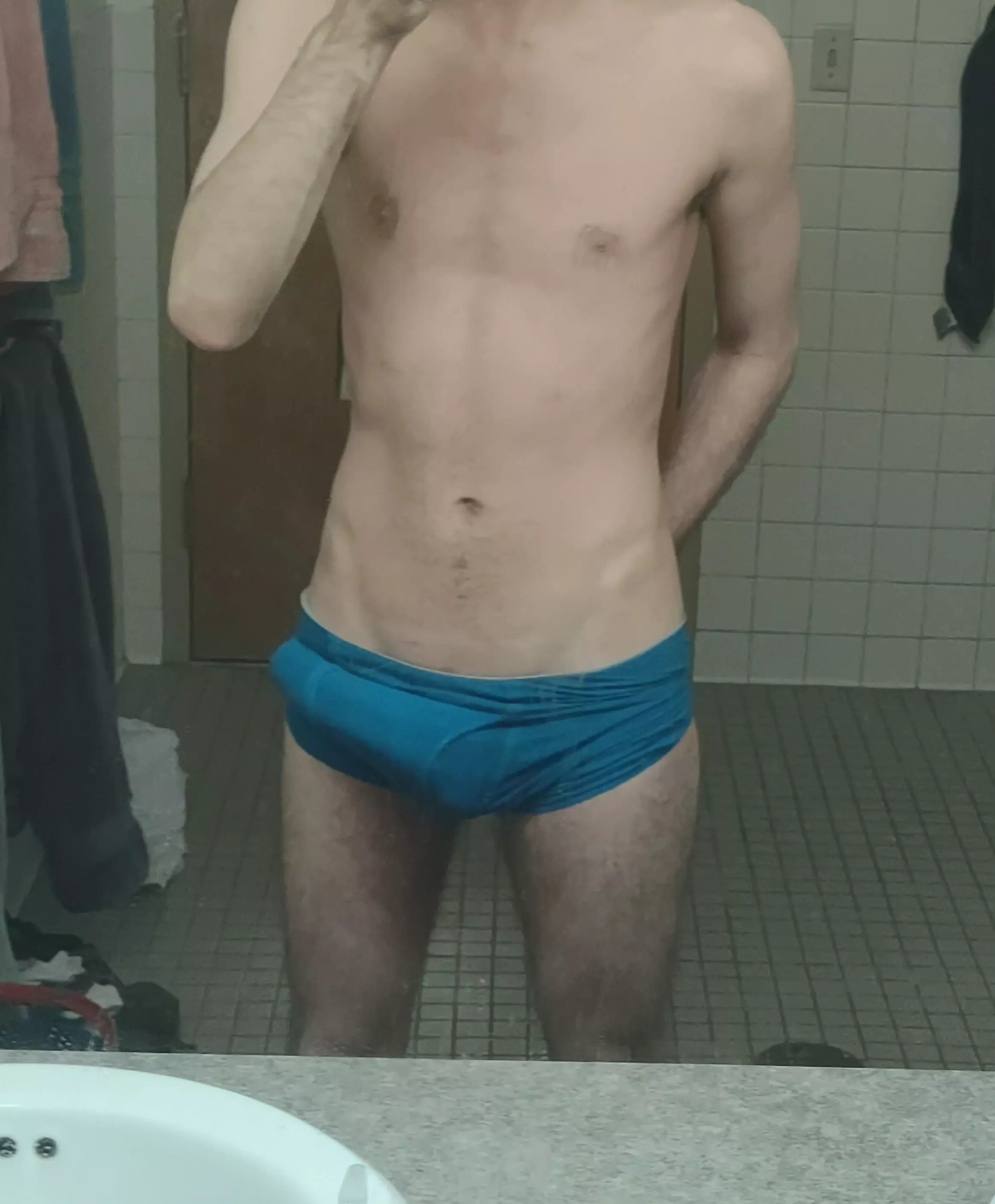 Ever wonder what that skinny nerd was packing? 