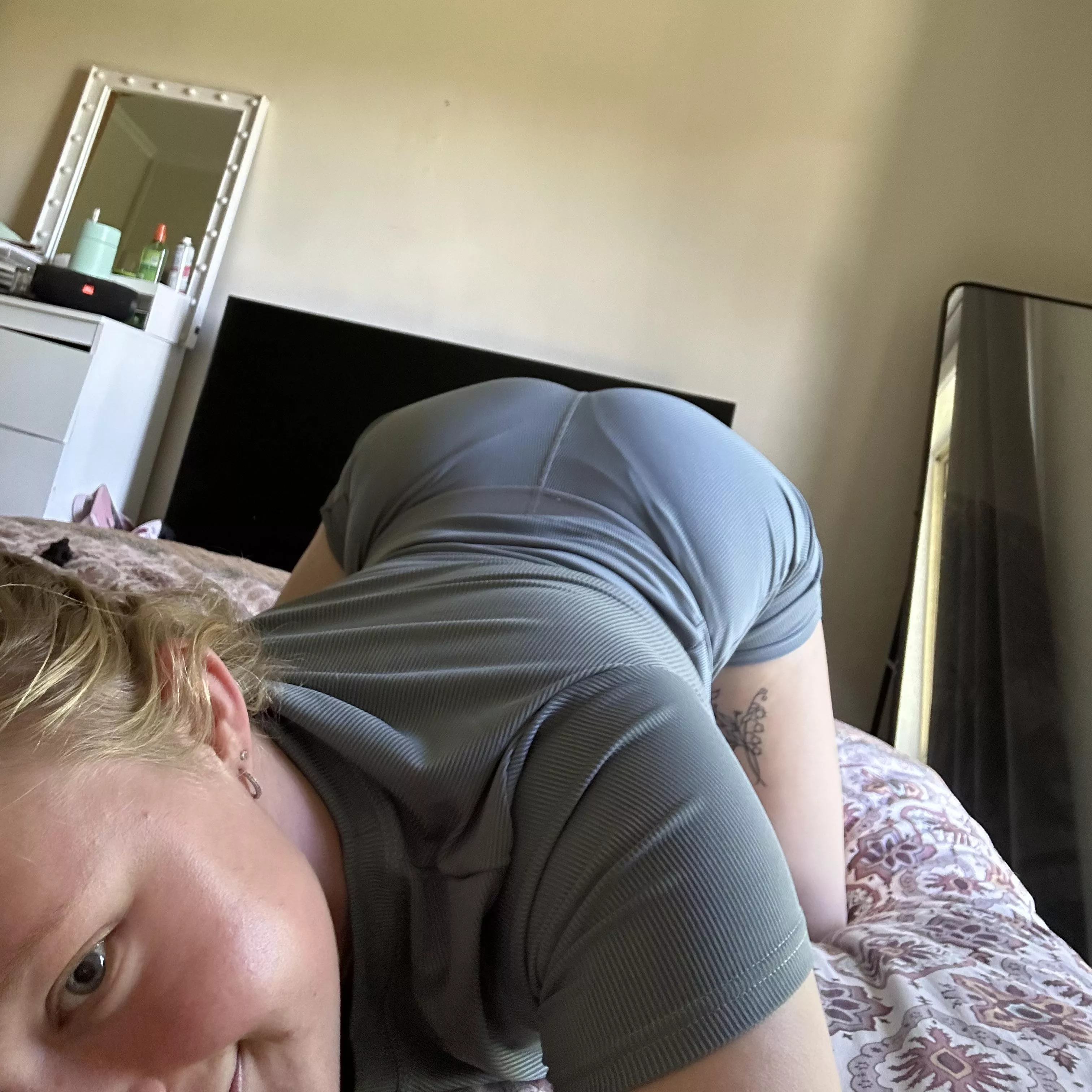 Face down ass up is the way to go