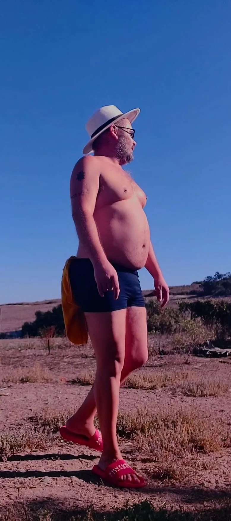 Feel like taking a naked walk outdoors.....