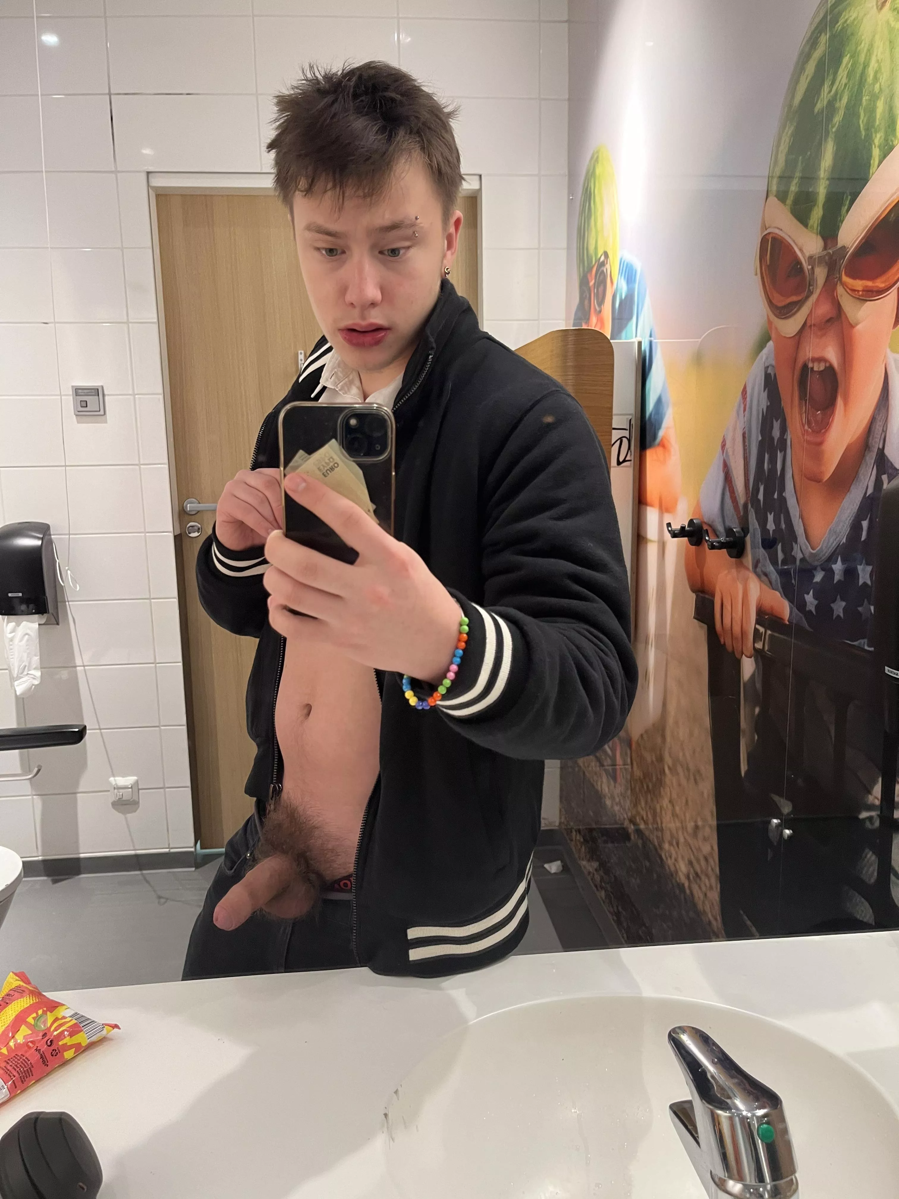 Go on suck it before it turns into a softie