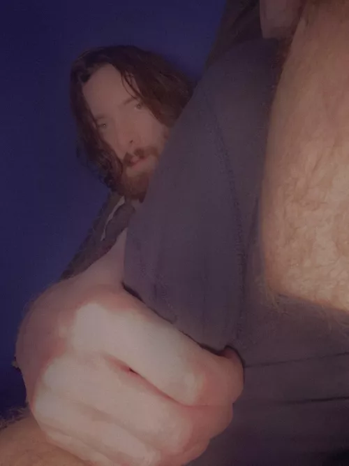 Hard in my underwear 😈