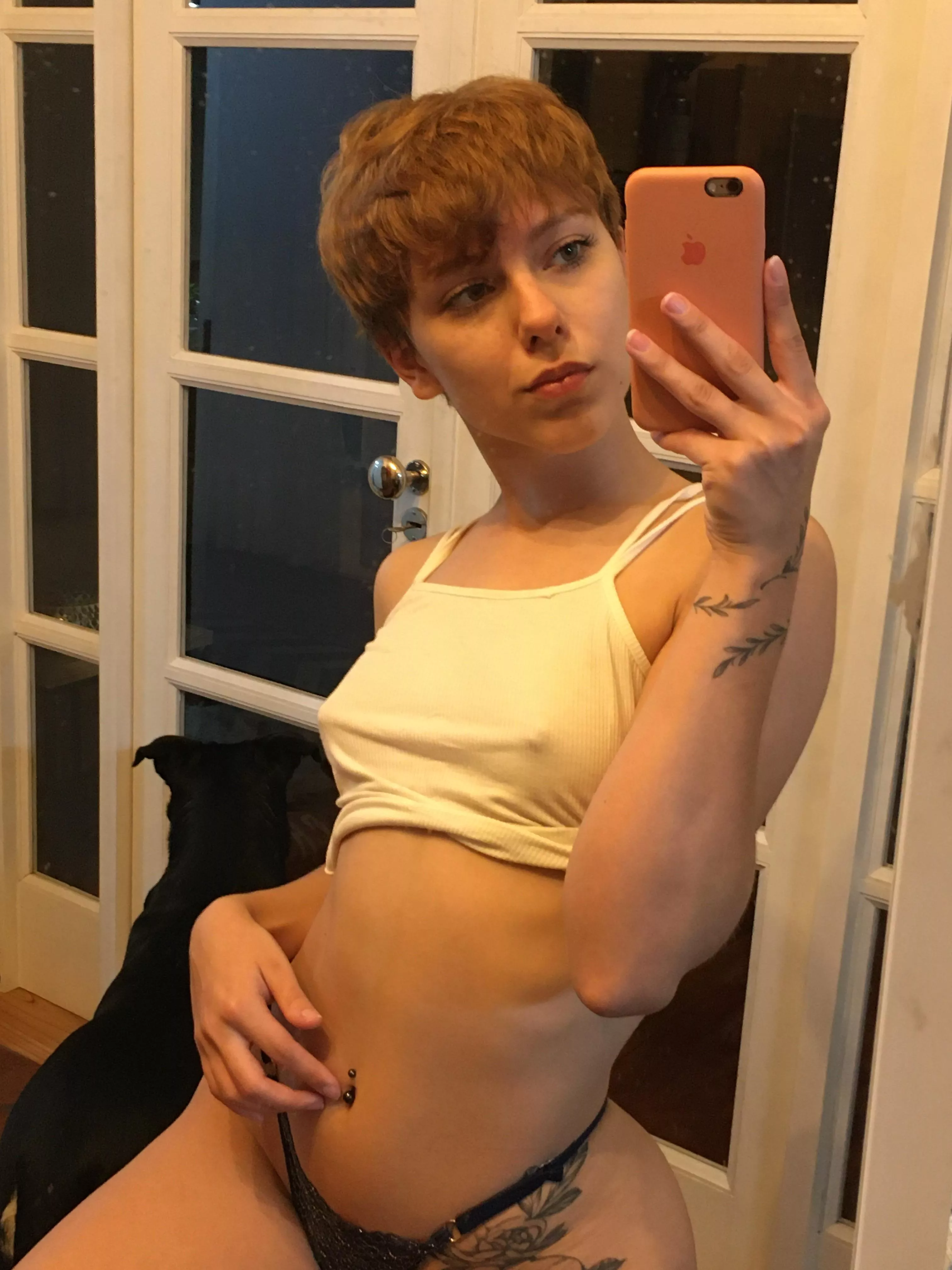 Has your girlfriend sent you nudes or do I have to? ;)