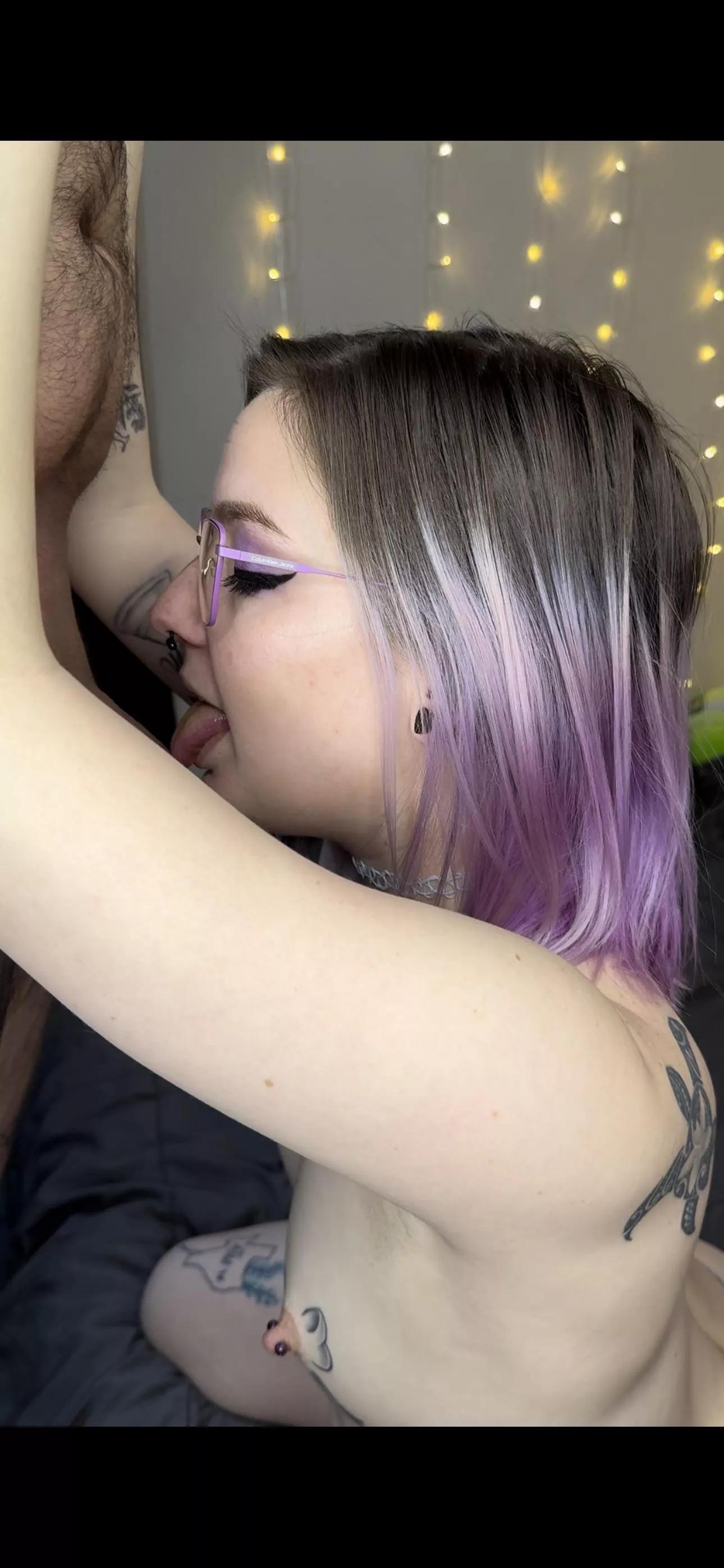 I always like to lick it first 