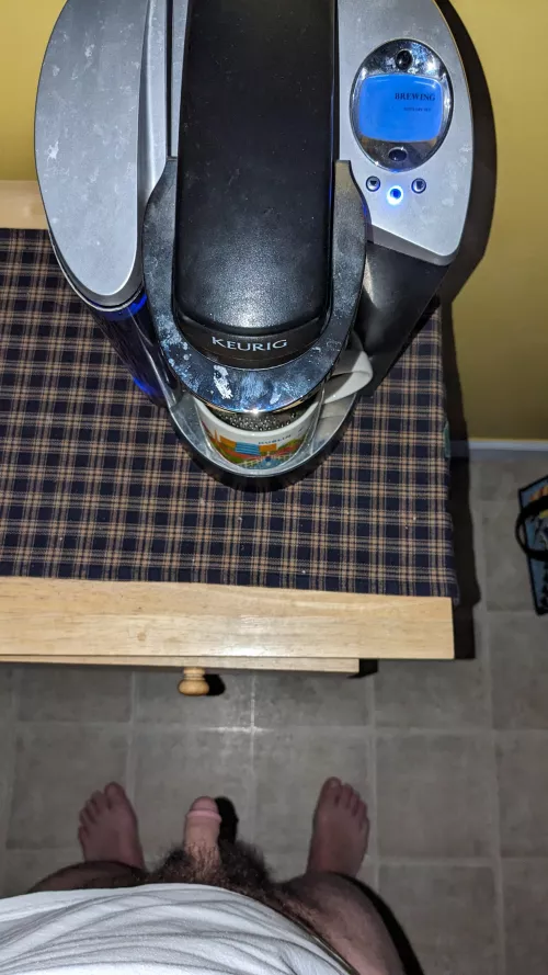 Keurigs are a great invention, you can make a cup of coffee in the time that it takes to do your morning pee