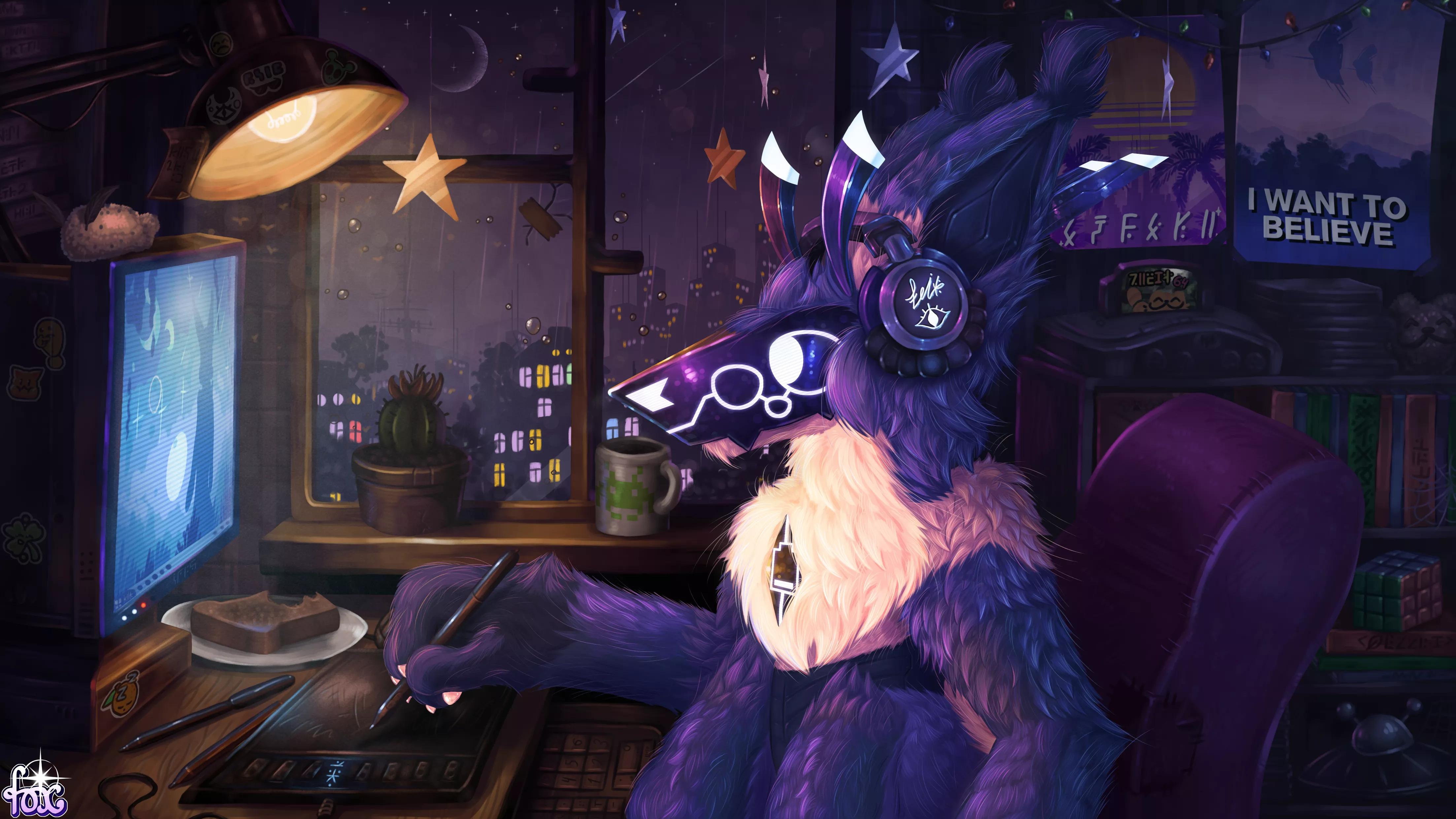Lofi Nebula (art by me)