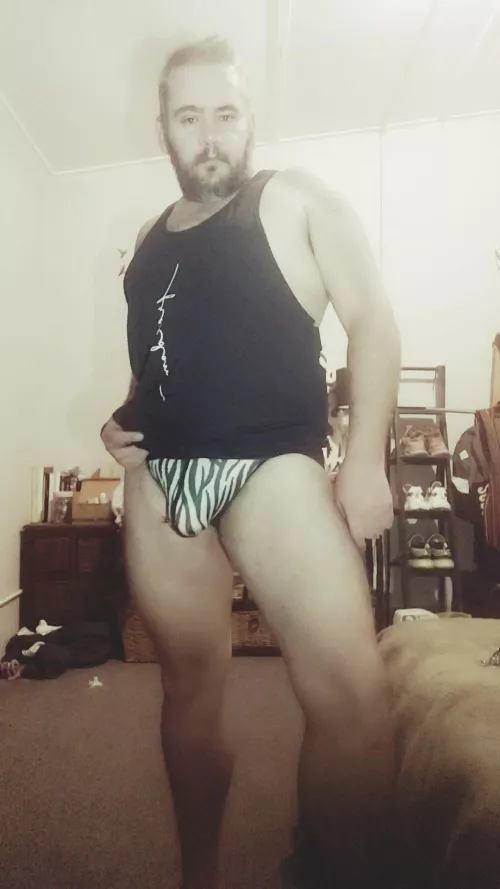 Love just wearing a jockstrap not sure I pull it off 