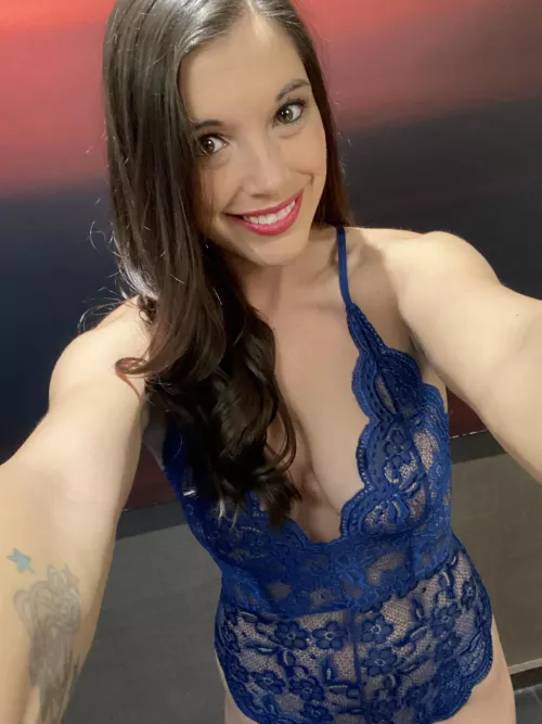 Loving this new blue bodysuit