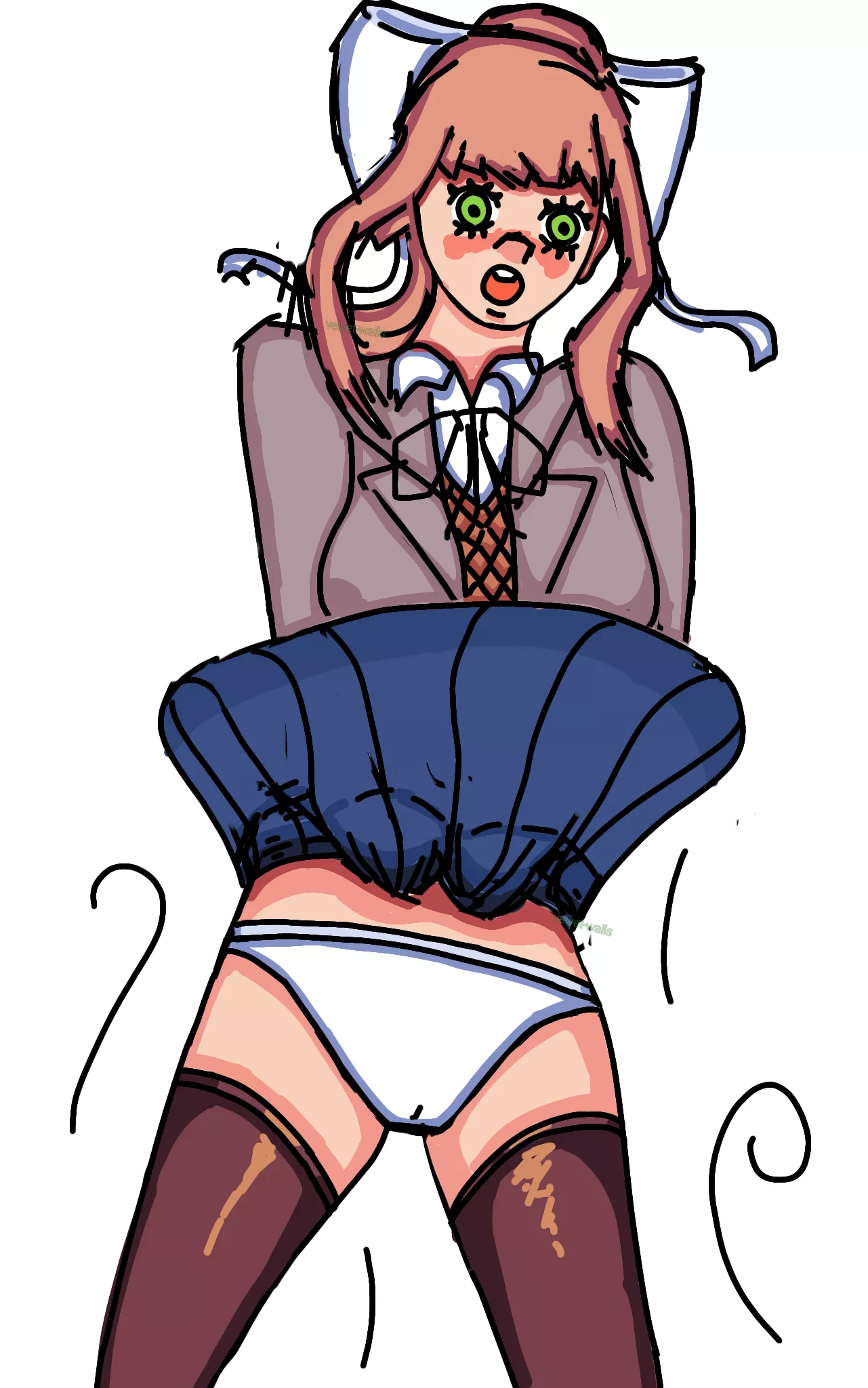 Monika getting Marilyn'd (Monika) [Velvet-Walls]