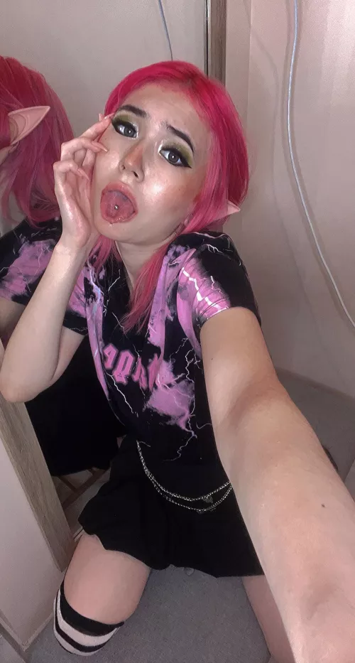 My perky little ass just begs to be spanked hard and often