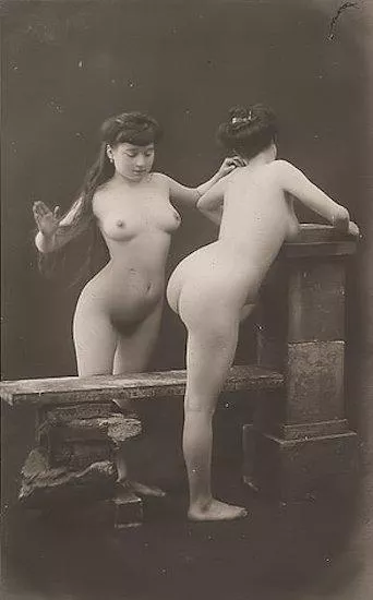 naughty French Postcard