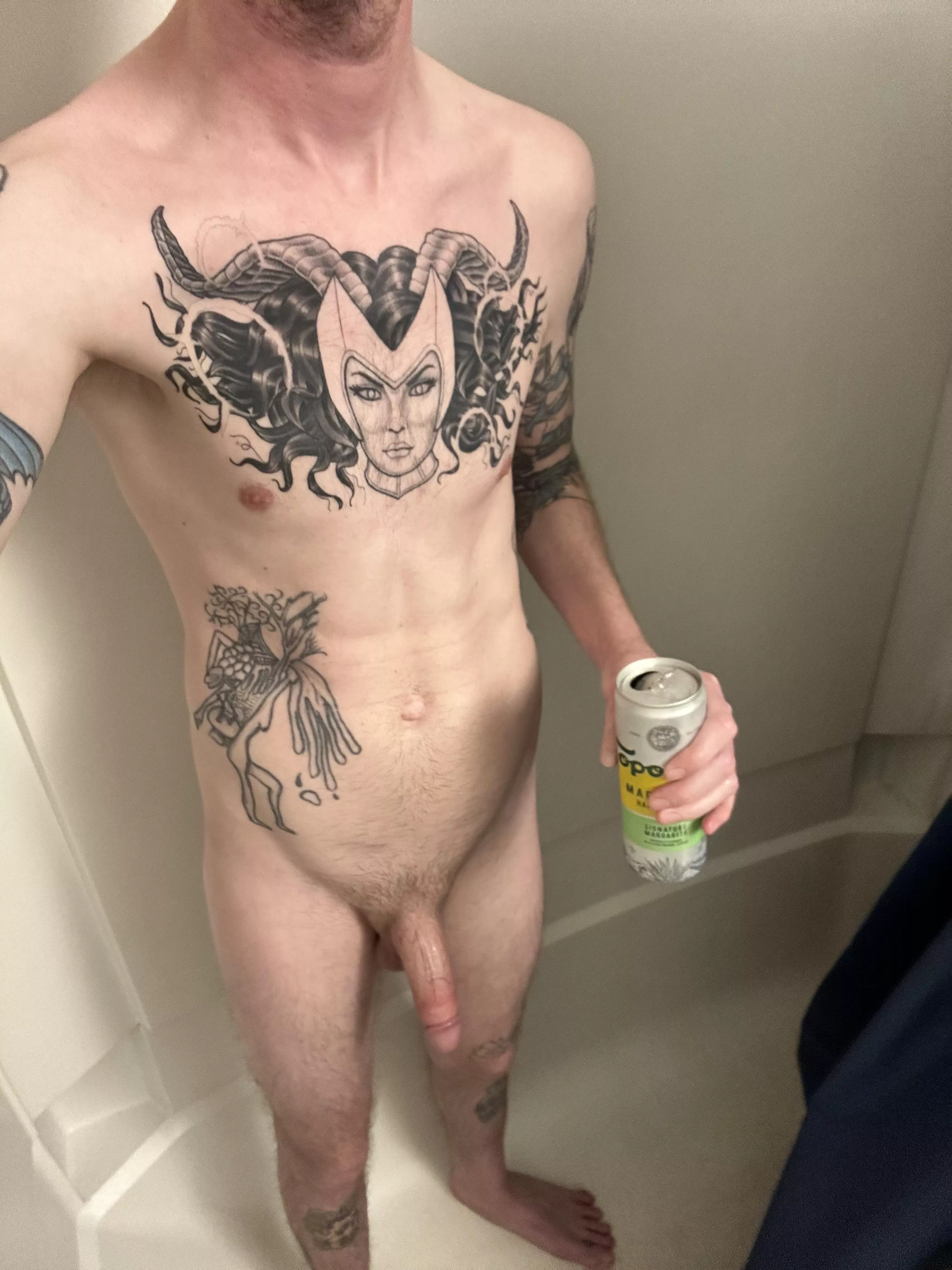 Nothing better than a shower beer