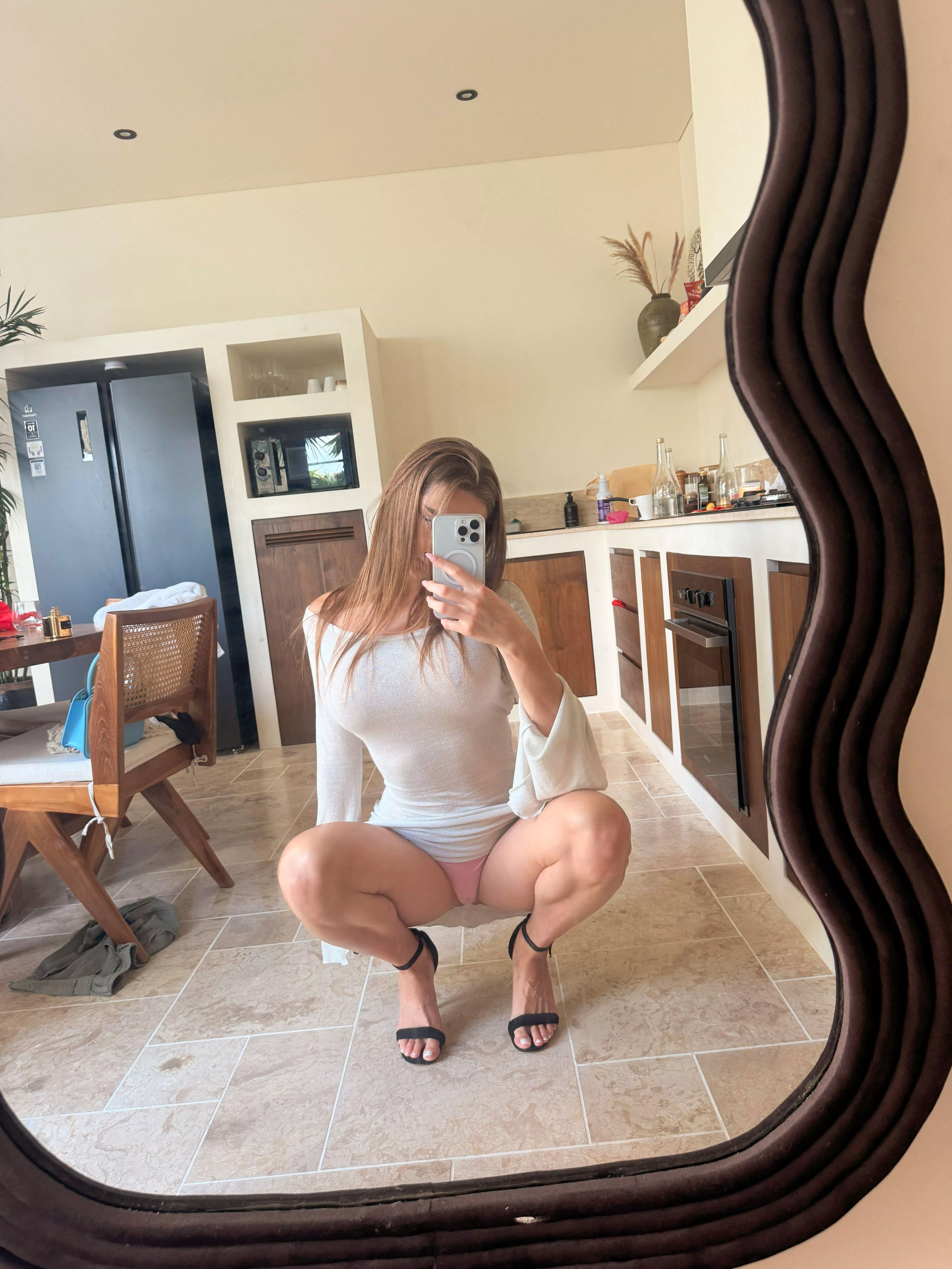 Should I take off my panties?