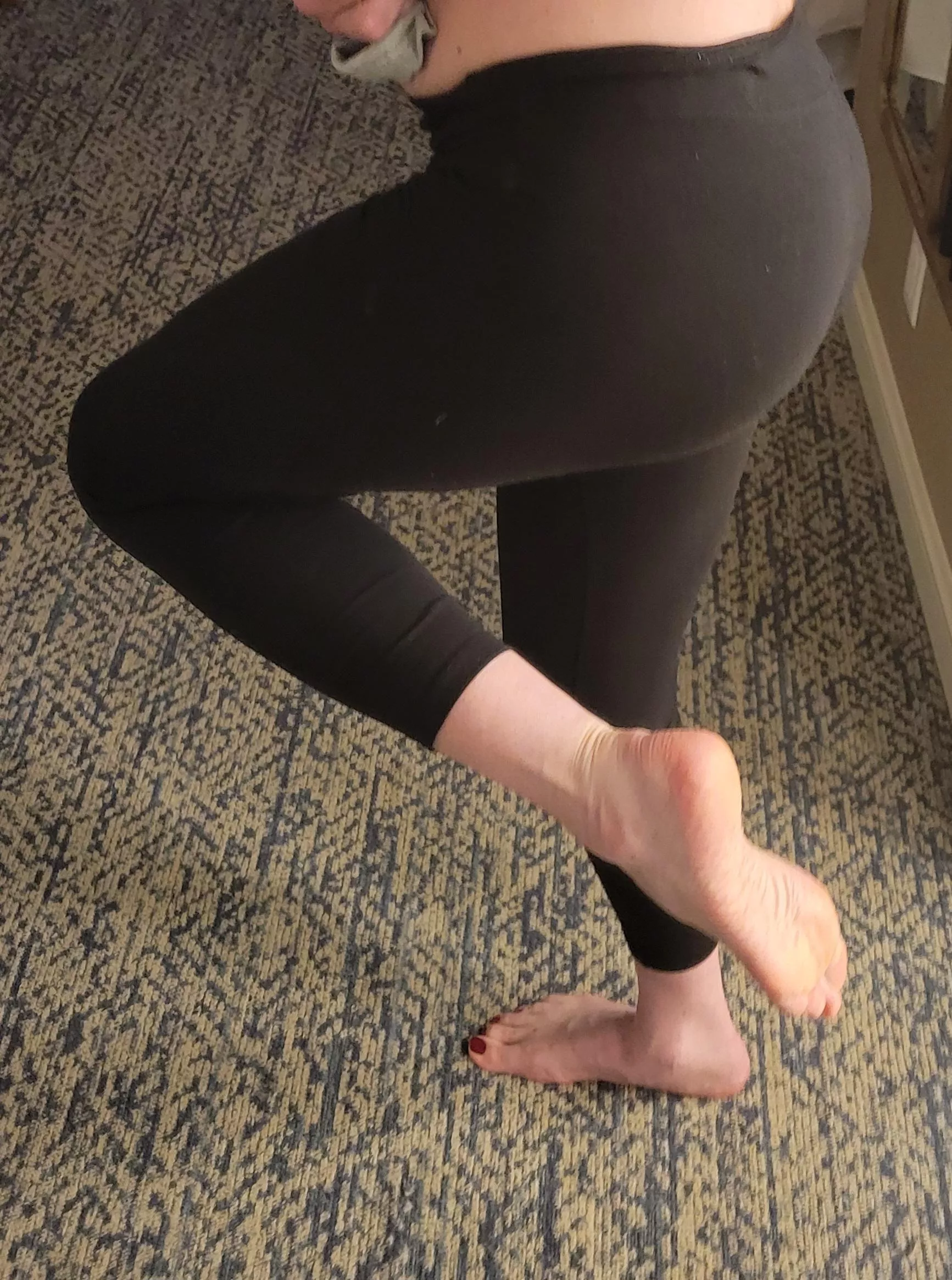 Standing at attention