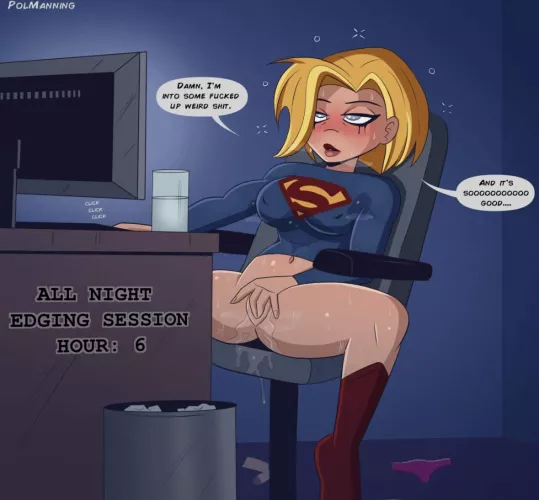 Supergirl is into some weird stuff