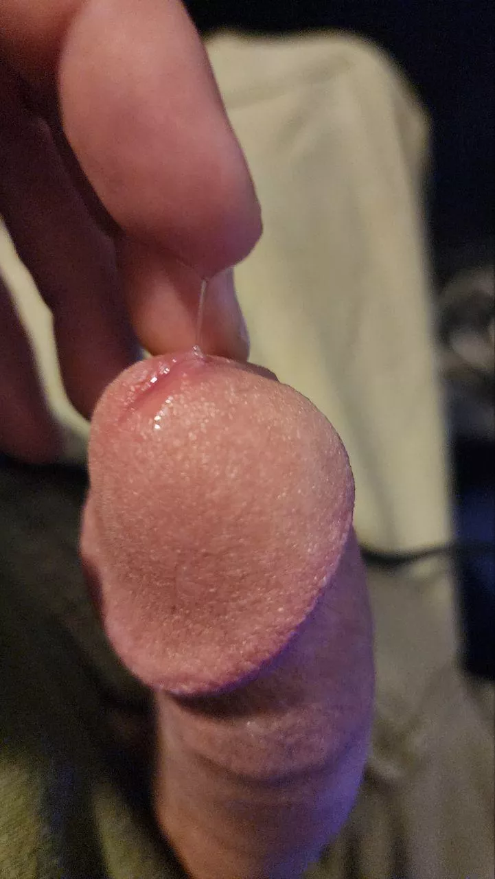 Teasing myself got me a little sticky 