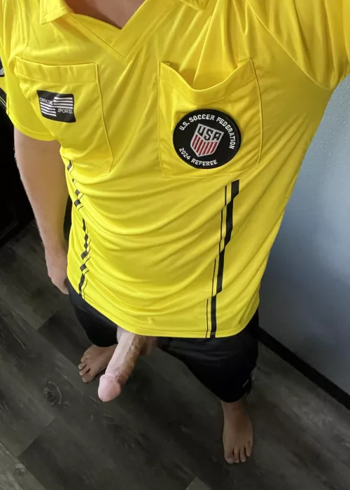 This referee is calling all the shots all the time so you better get used to my way or the highway. 