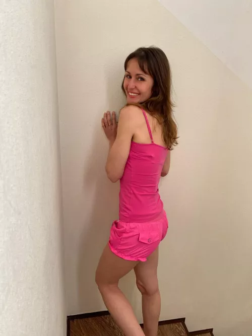 Walk past on the stairs and don't touch me 