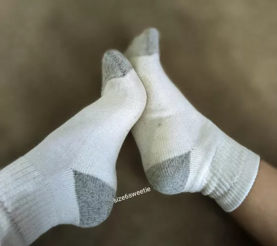 Went on a three mile hike in these after the pic, the rain and sweat was not kind to them. 