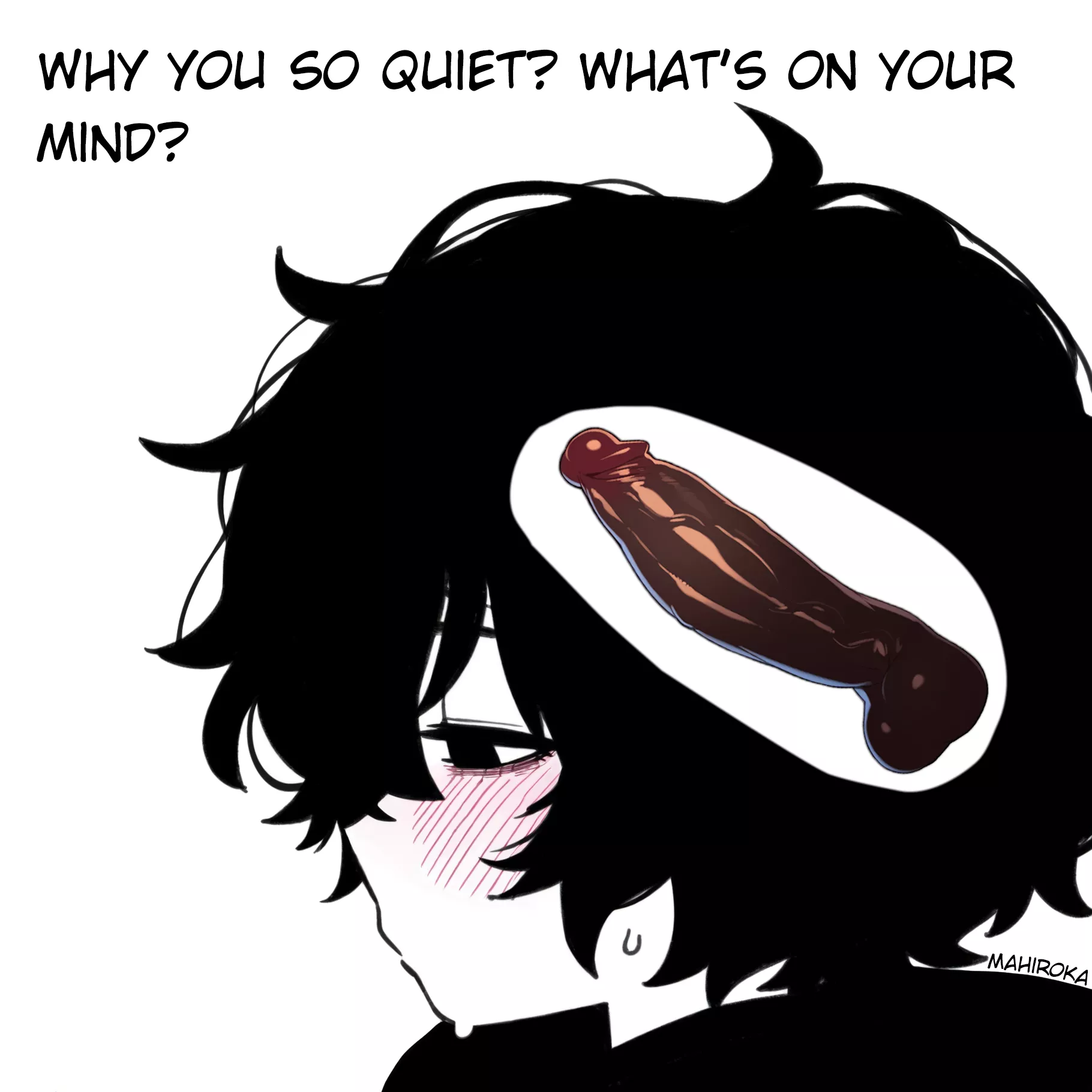 what's on your mind?🤔🍆