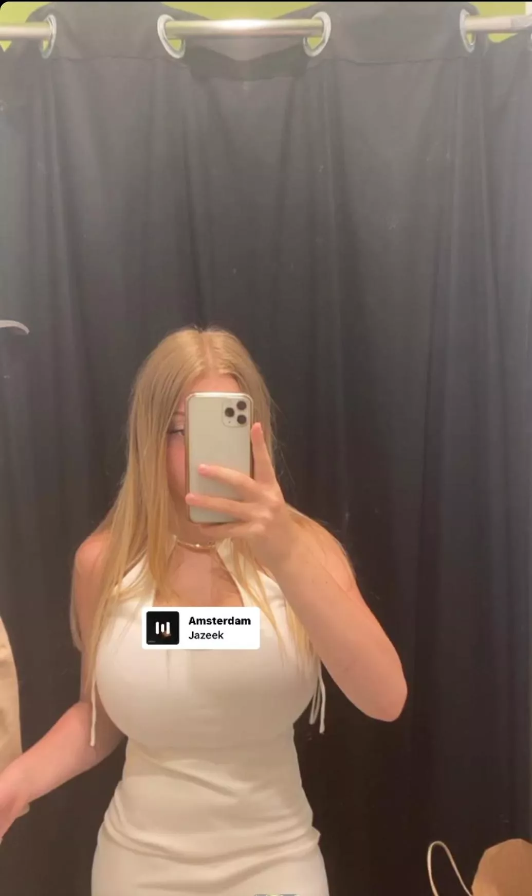 White dress