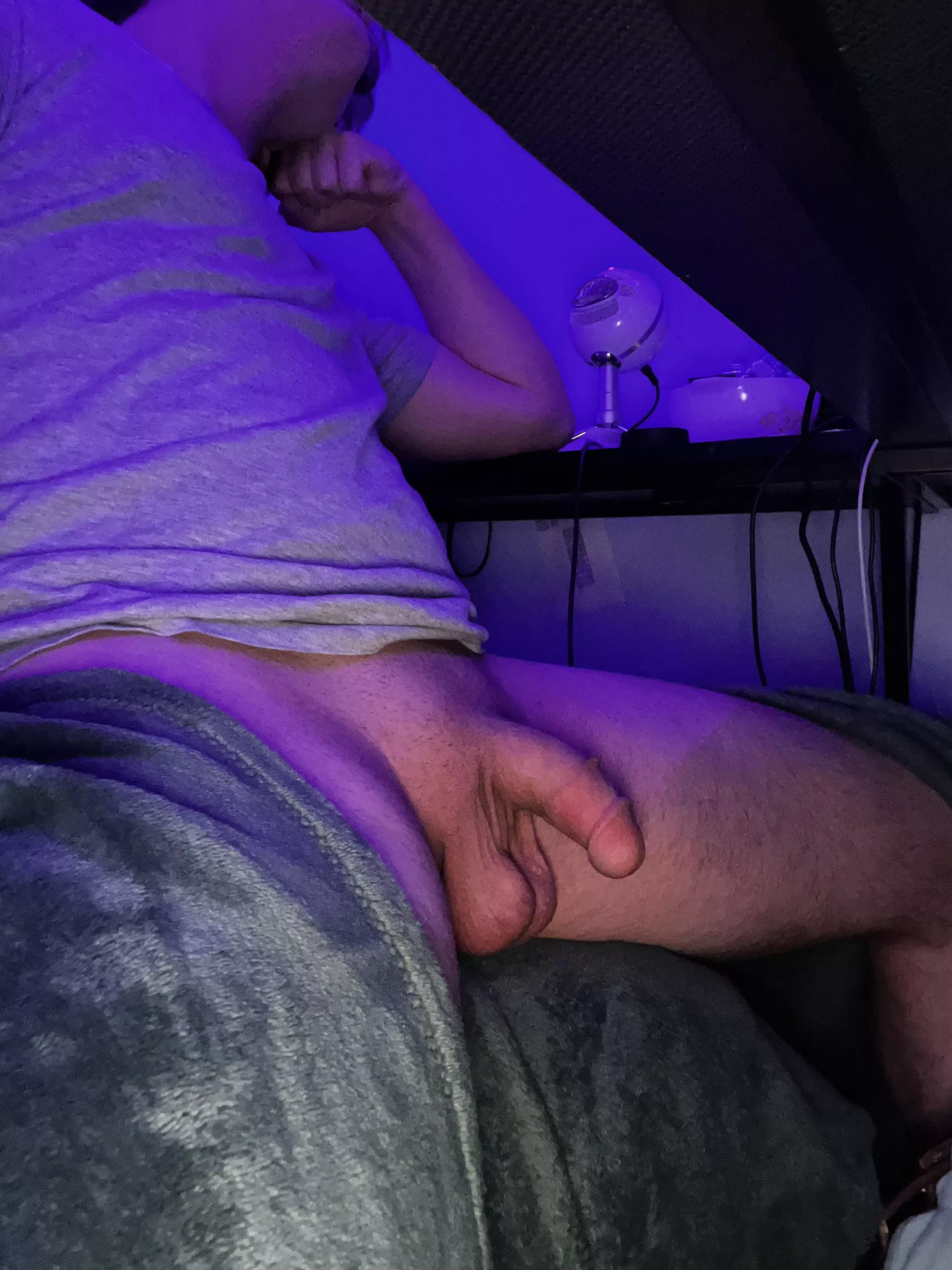 Why are you under my desk😏
