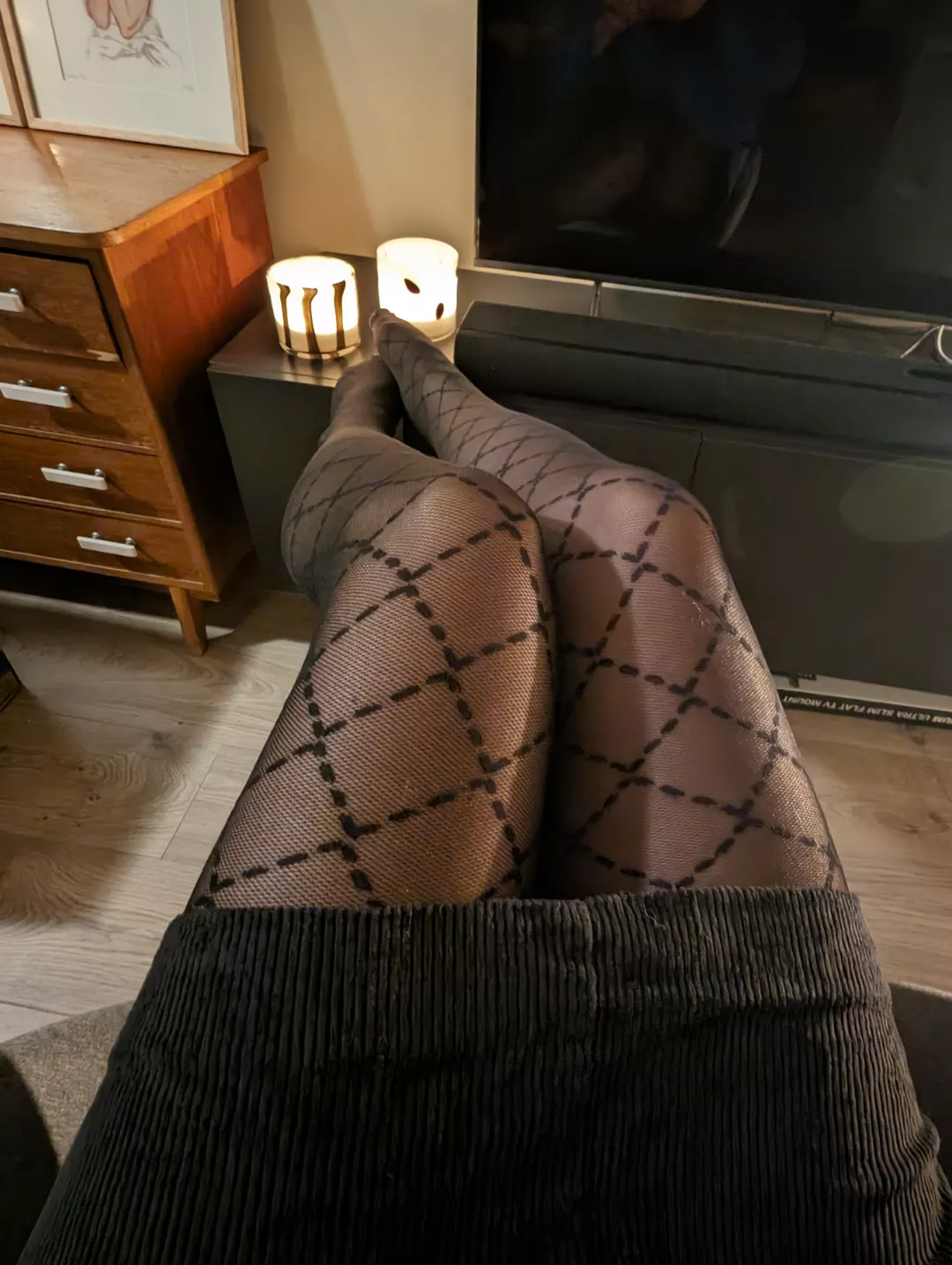 Wondering how many days this week I'll wear pantyhose to the office