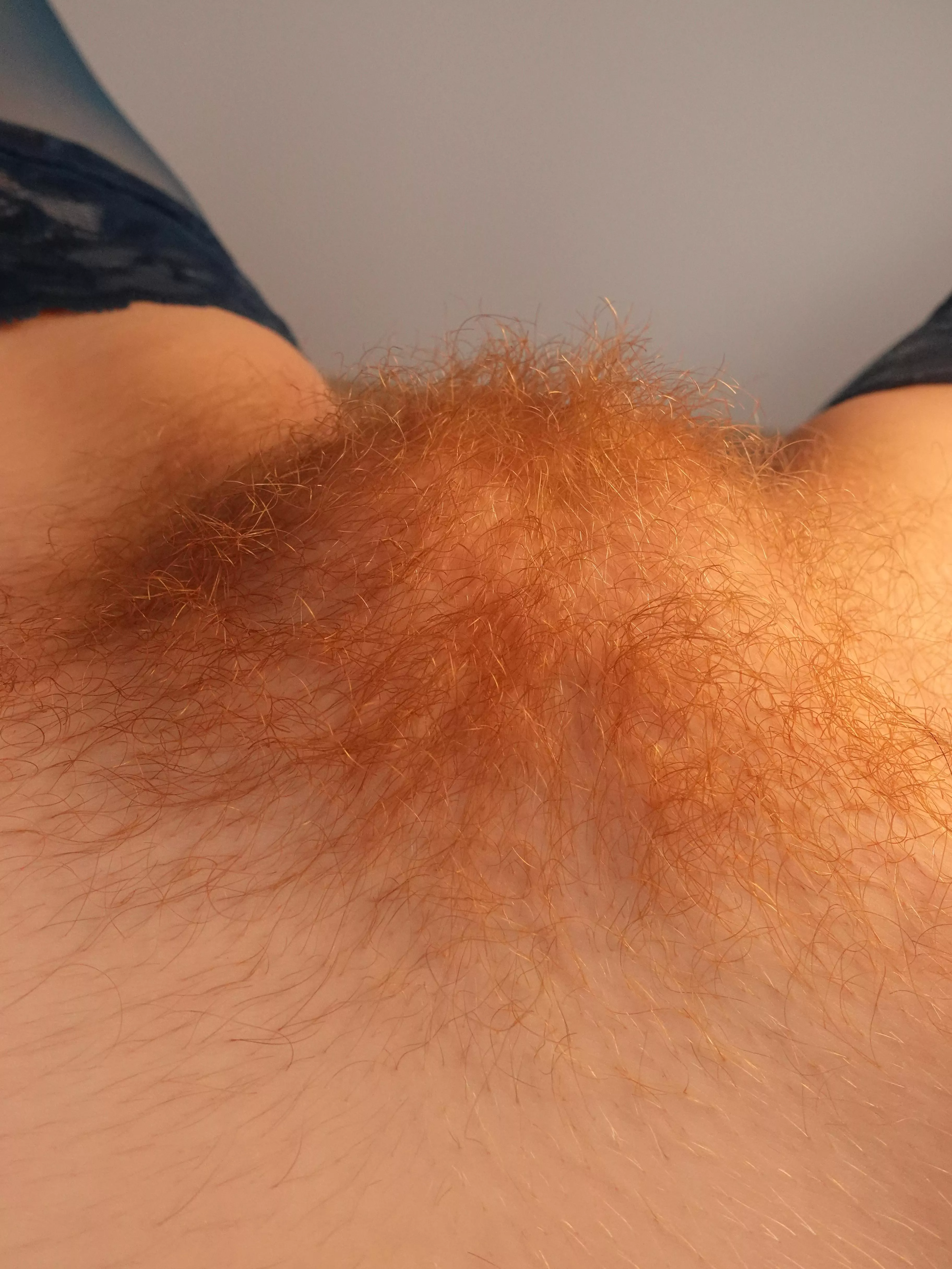You are allowed to lick my hairy mound