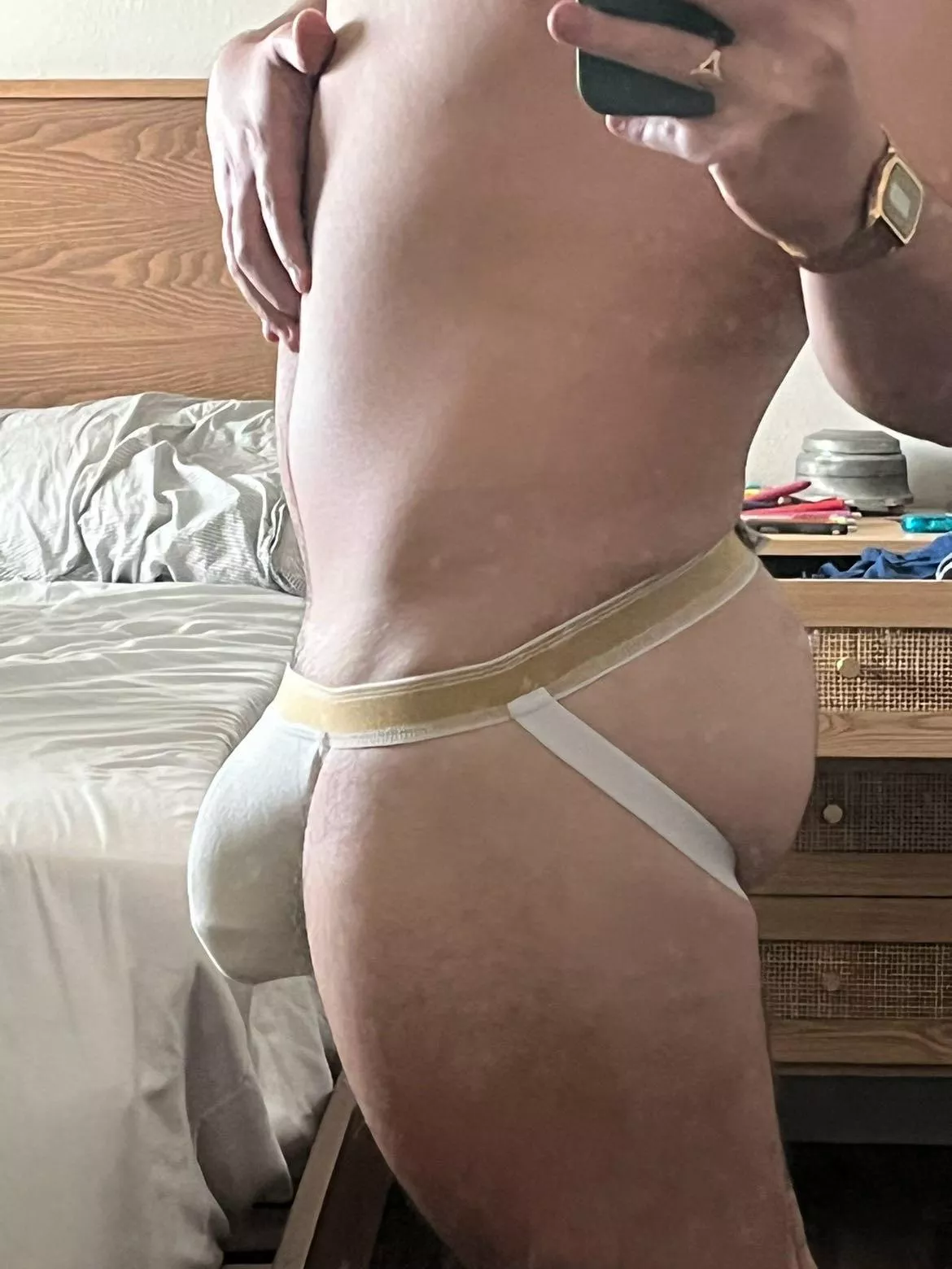 19 and my first jockstrap😋