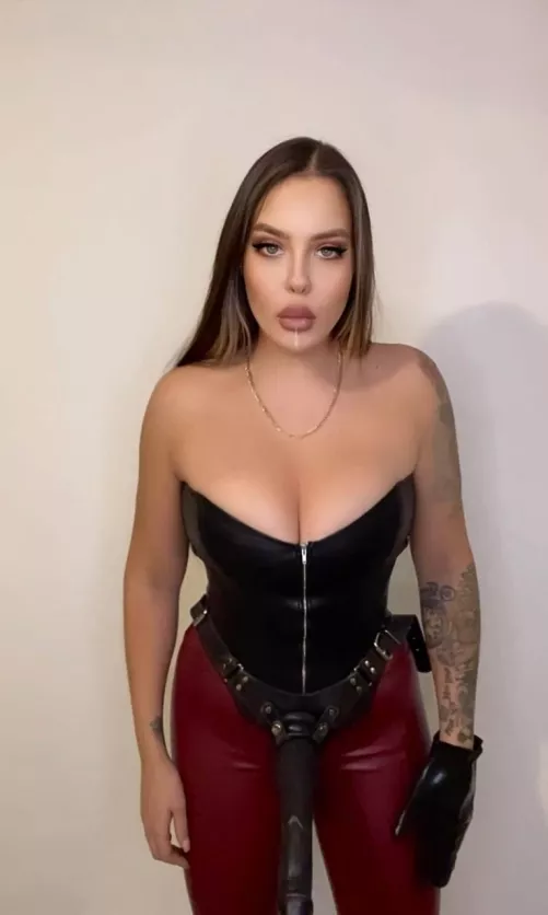 All leather outfit 