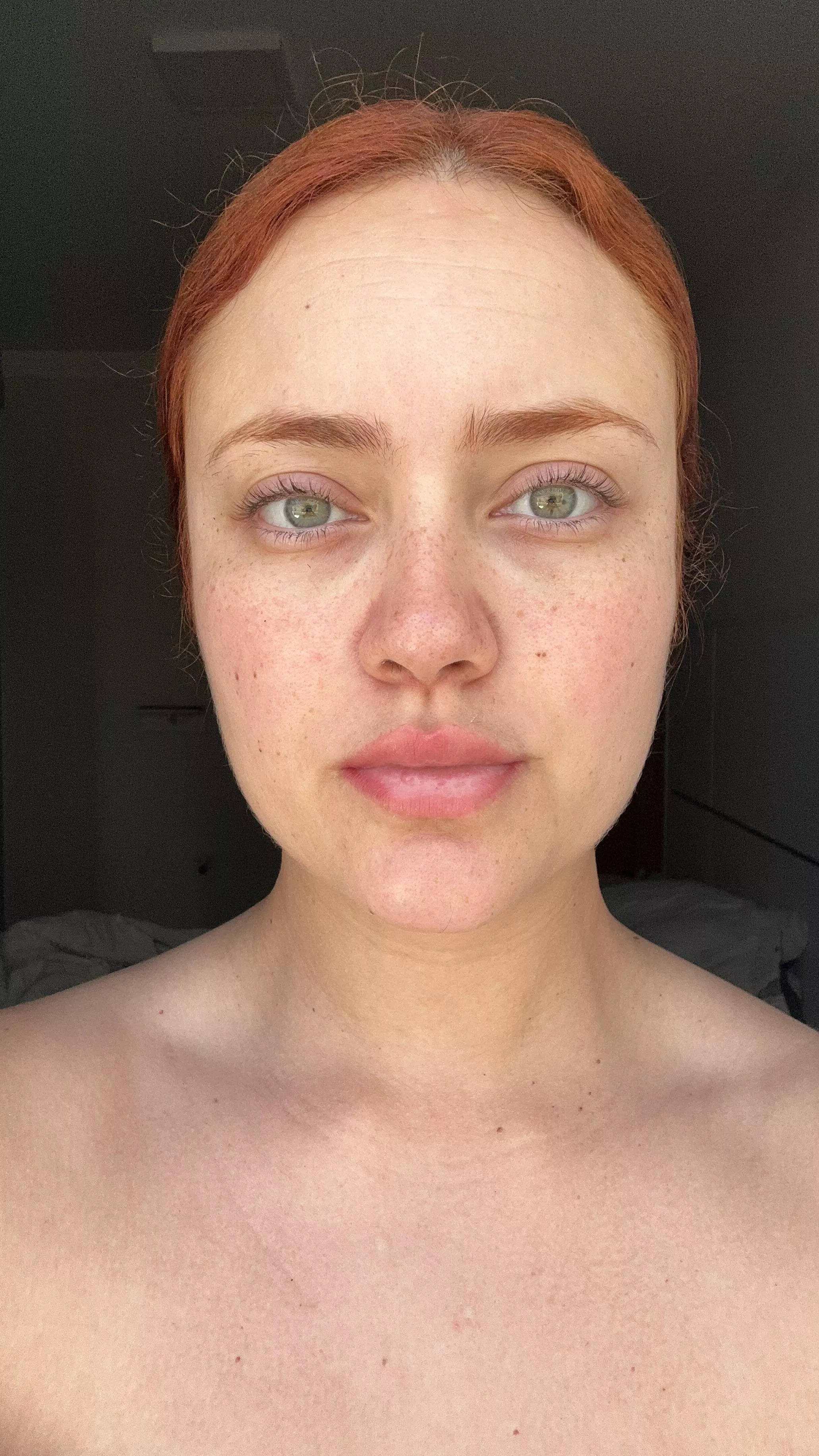 All natural. No makeup, no clothes, no problem 