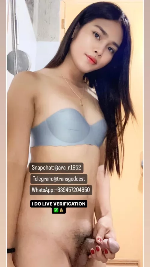 Are you craving for an asian tgirl with juicy dick? Down for sext and videocall.
