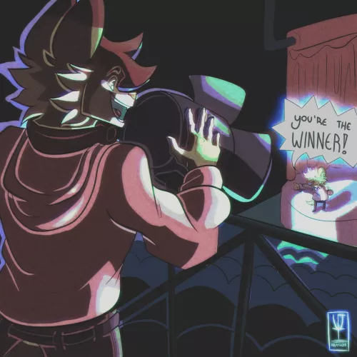 Art raffle I won from u/Juanpahulk (thanks again <3 )