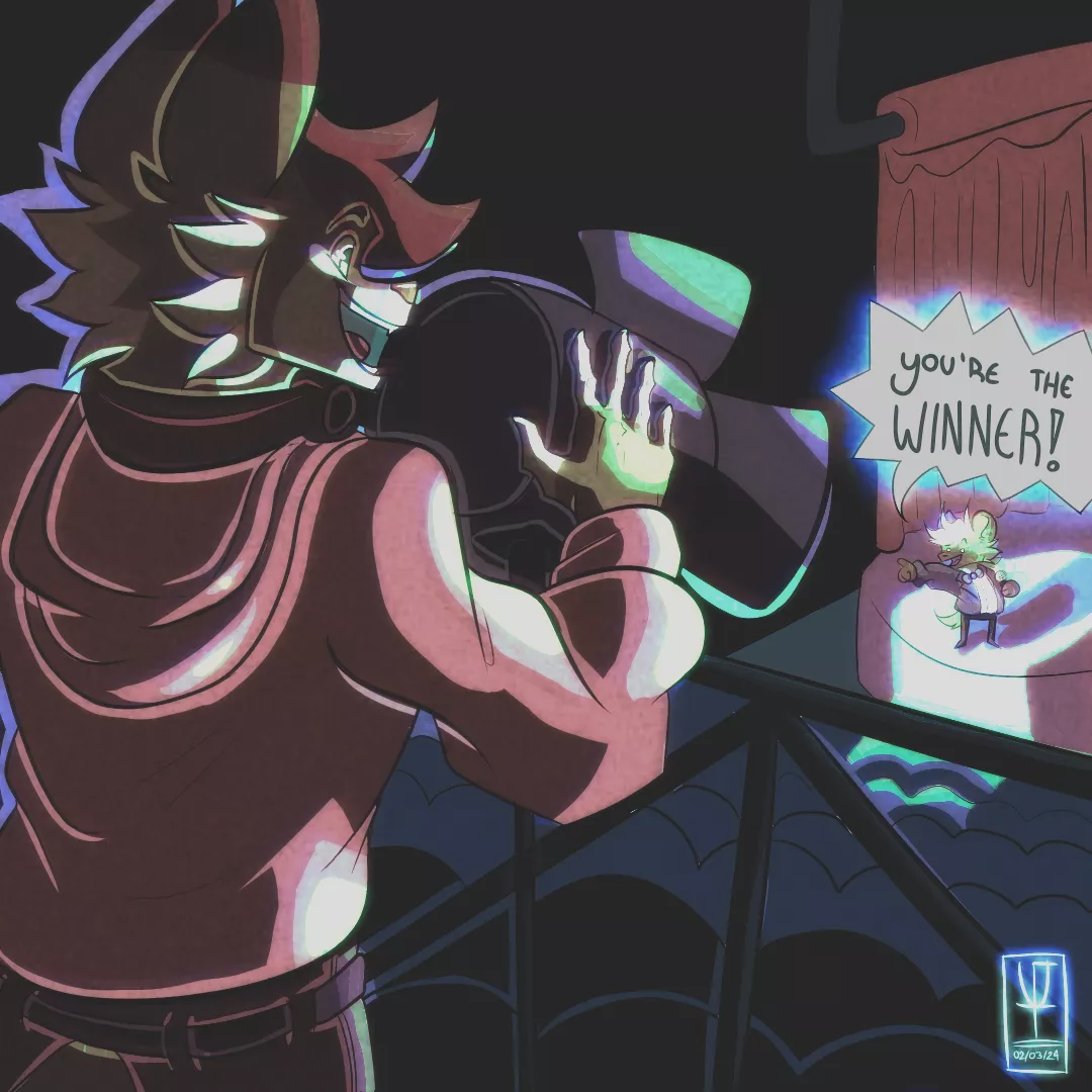 Art raffle I won from u/Juanpahulk (thanks again <3 )