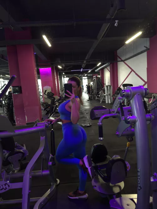 At the gym again to improve