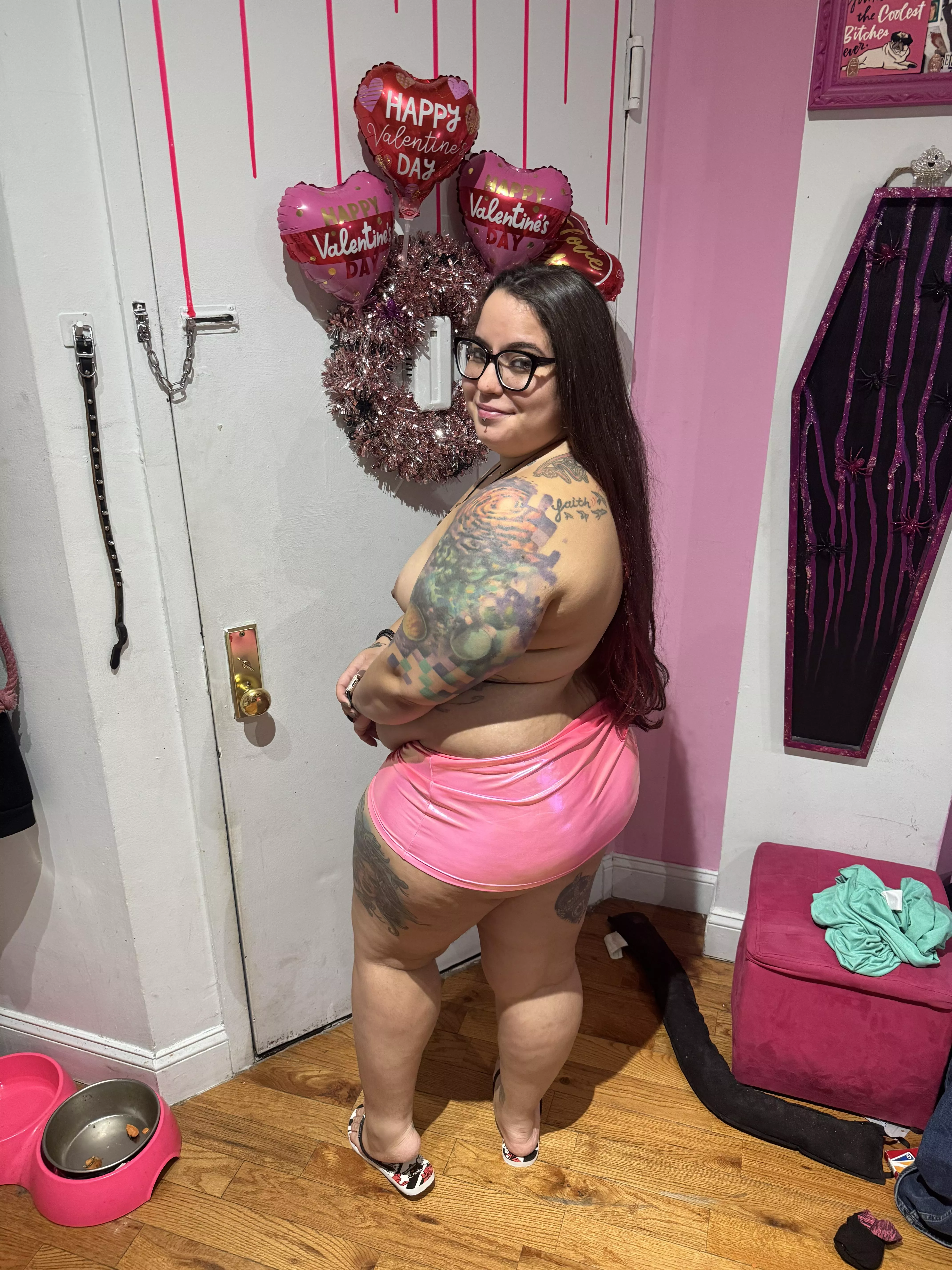 Barely covers my booty