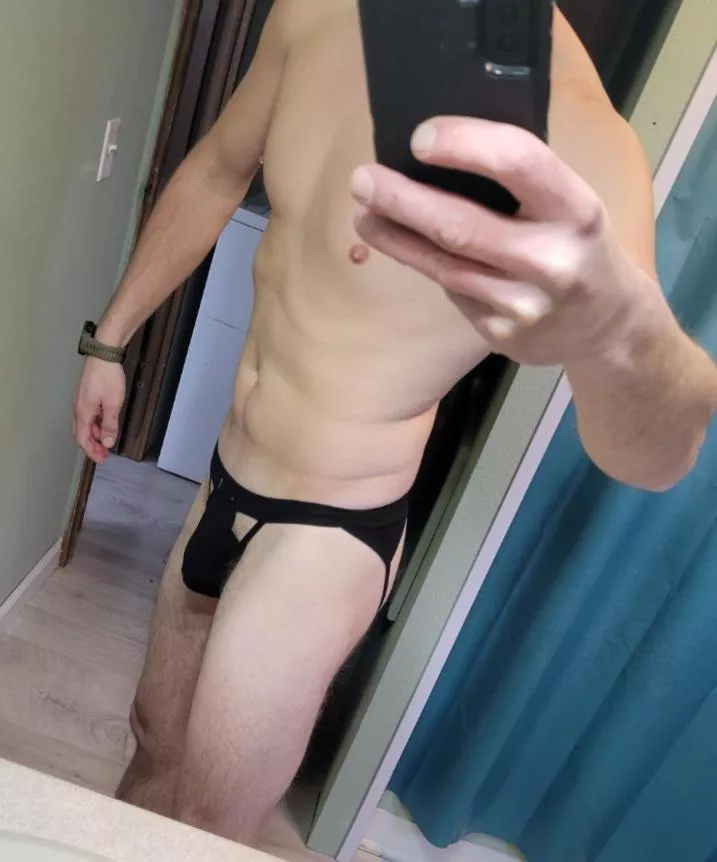 Black jockstrap 