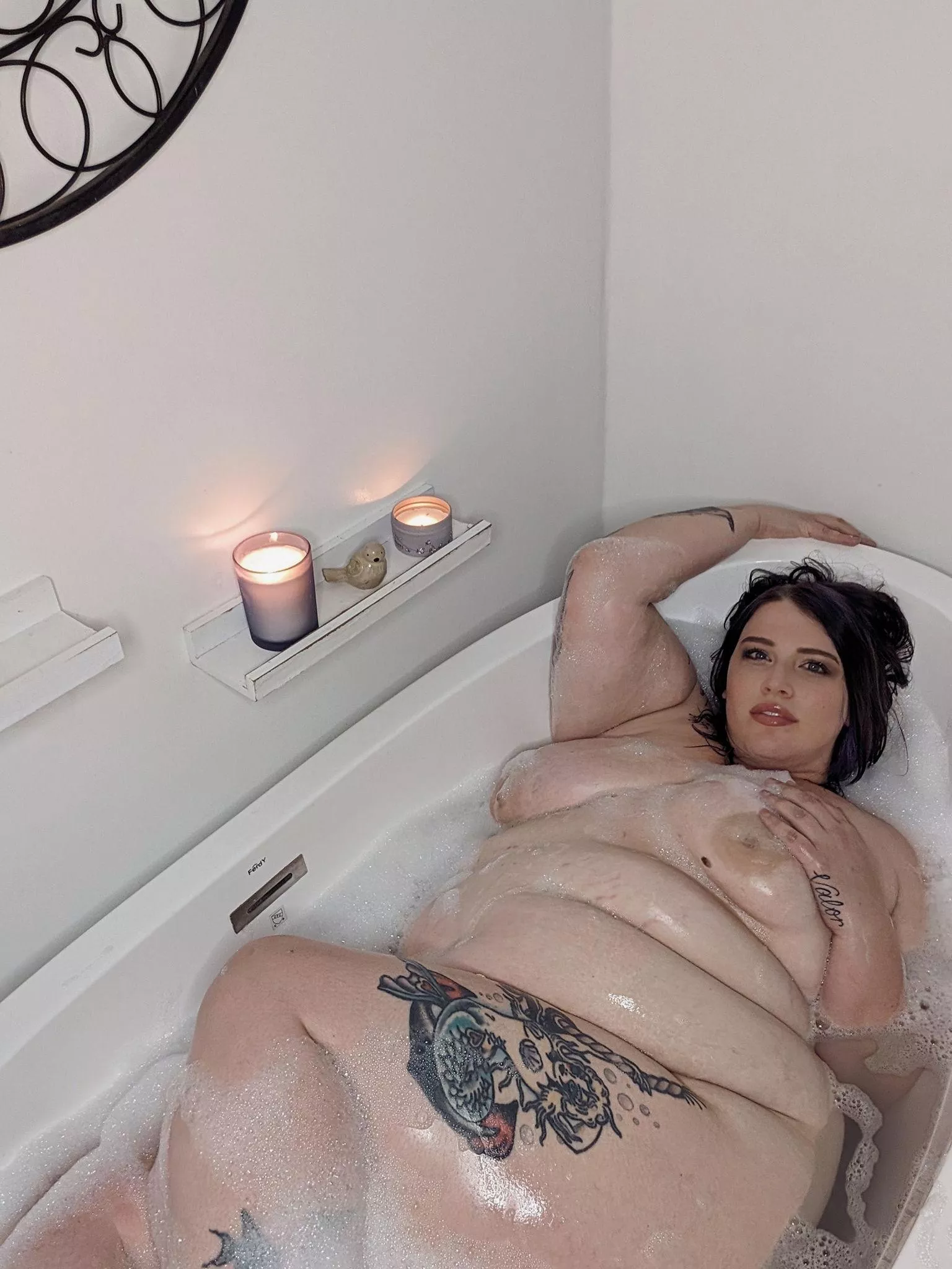 Bubble baths are my favorite