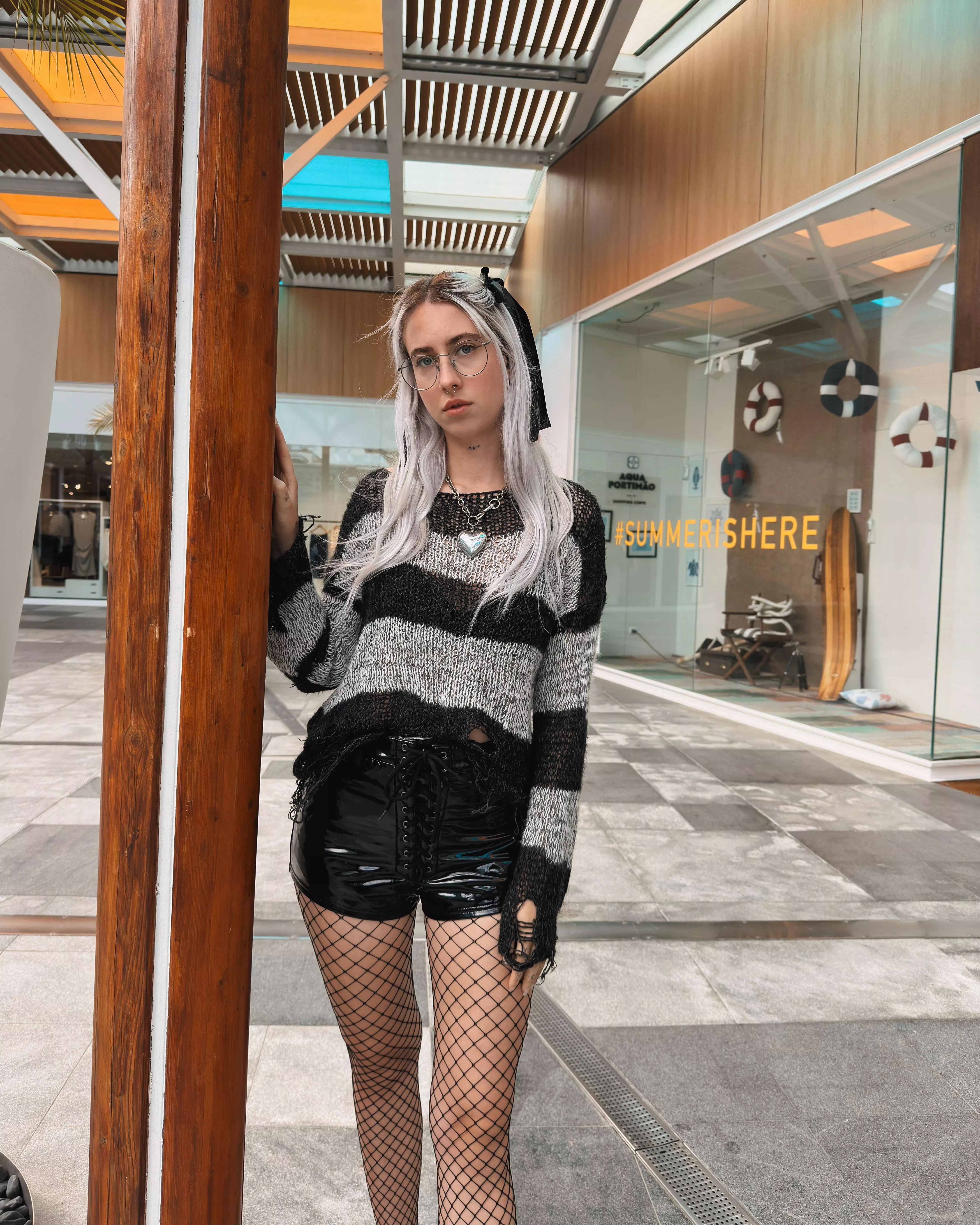 Do you like my PVC pants? 🖤